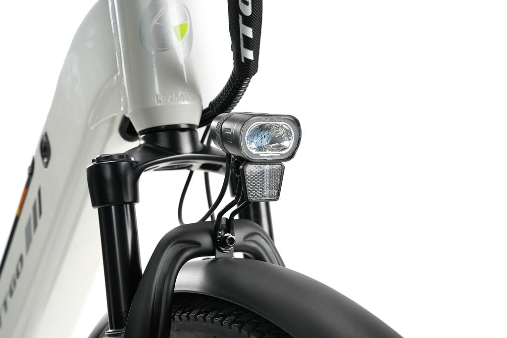 TTGO C3Pro 28" Step-Thru Electric Bike, 500W(Peak) 250W (Rated) BAFANG Motor, Torque Sensor, 36V 20Ah Removable Battery, Shimano 7-Speed