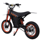 E-MOTO 14" Offroad Escooter & Emotocycyle, 7500W(Peak) 3000W (Rated) Motor, 50NM, 48V 30AH Battery