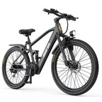 Aairsk GT900 26 inch Electric Bike, 430W(Peak) Motor, 36V 13AH Battery, Dual Suspension, Ideal for City and Trail Rides