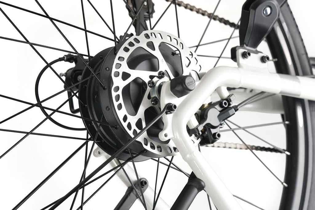 TTGO C3Pro 28" Step-Thru Electric Bike, 500W(Peak) 250W (Rated) BAFANG Motor, Torque Sensor, 36V 20Ah Removable Battery, Shimano 7-Speed