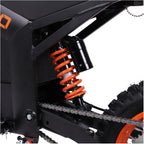 E-MOTO 14" Offroad Escooter & Emotocycyle, 7500W(Peak) 3000W (Rated) Motor, 50NM, 48V 30AH Battery