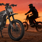 BIBUFF GT600 Electric Dirt Bike, 7500W Peak Power, 400N.m, 72V 30Ah Removable Battery, 19 Inch e-Moto