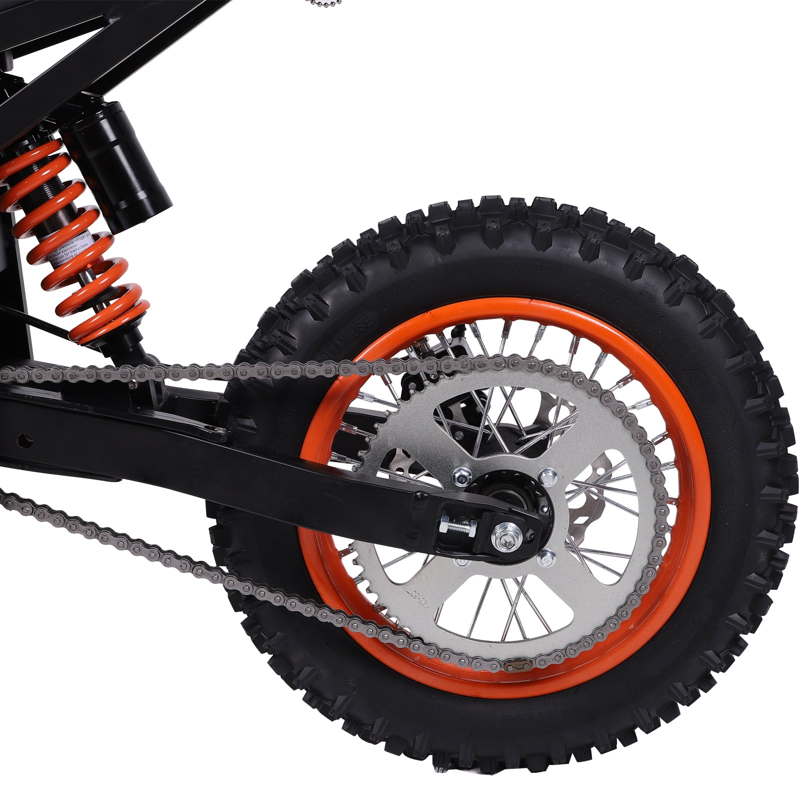 E-MOTO 14" Offroad Escooter & Emotocycyle, 7500W(Peak) 3000W (Rated) Motor, 50NM, 48V 30AH Battery