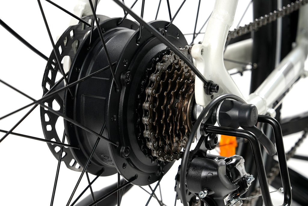 TTGO C3Pro 28" Step-Thru Electric Bike, 500W(Peak) 250W (Rated) BAFANG Motor, Torque Sensor, 36V 20Ah Removable Battery, Shimano 7-Speed