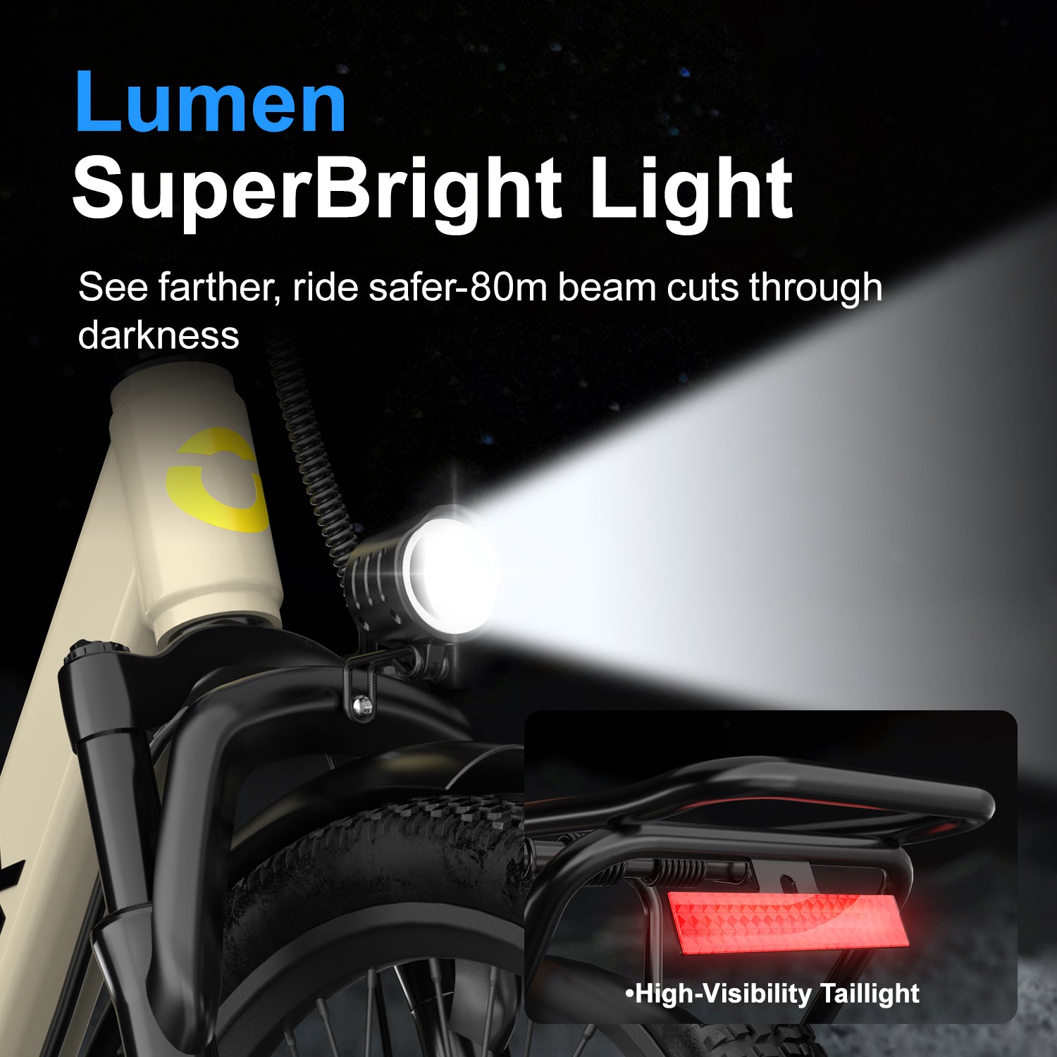 Aairsk SU7 Step-Thru 24" Electric City Bike for Adults, 430W(Peak) Motor, 36V 13Ah Battery, Shimano 7-Speed, LCD Display with Card Access, Rear Rack, Corlor Khaki