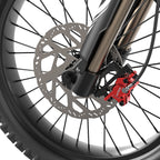 BIBUFF GT600 Electric Dirt Bike, 7500W Peak Power, 400N.m, 72V 30Ah Removable Battery, 19 Inch e-Moto