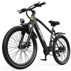 Aairsk GT300 24 inch Electric Bike, 430W(Peak) Motor, 36V 10AH Battery, Front Suspension, 7-Speed Shimano