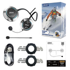 EJEAS S2 Waterproof Ski IntercomHeadset Wireless Mesh Group Walkie Talkie Microphone Backcountry Skiing