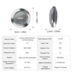 EJEAS S2 Waterproof Ski IntercomHeadset Wireless Mesh Group Walkie Talkie Microphone Backcountry Skiing