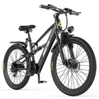 Aairsk F1 Electric Bike, 748W Motor, 36V 13AH Battery, Dual Suspension, 26" Tires – Ideal for City & Trail Rides