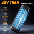 Aairsk RS5 Folding Electric Bike for Adults, 14" E-Bike, 748W Peak Motor, 48V15Ah Battery, 22 MPH, 40 Miles Range, UL 2849 Certified