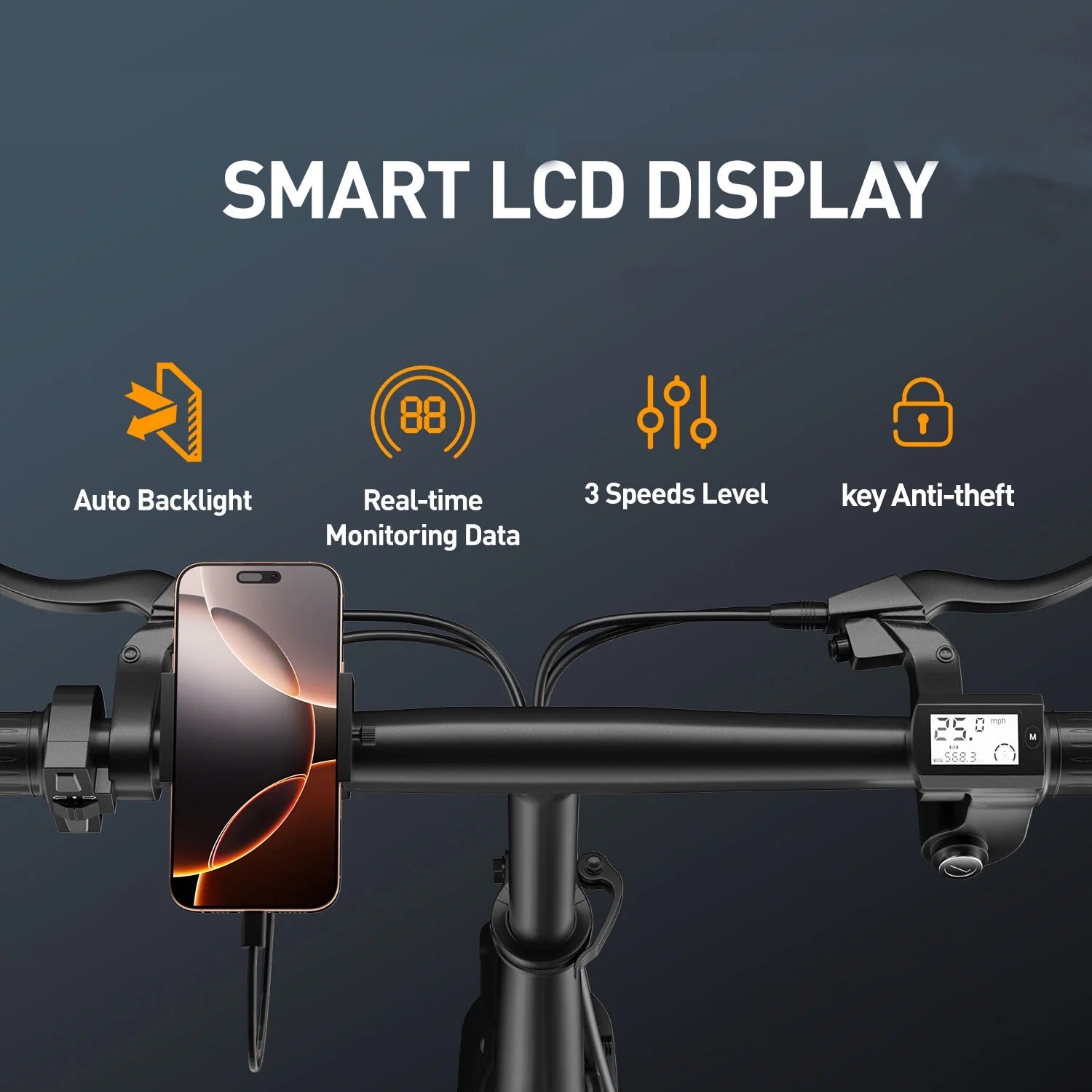 Aairsk RS5 Folding Electric Bike for Adults, 14" E-Bike, 748W Peak Motor, 48V15Ah Battery, 22 MPH, 40 Miles Range, UL 2849 Certified