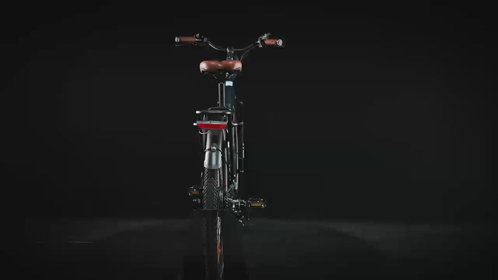 TTGO C3Pro 28" Step-Thru Electric Bike, 500W(Peak) 250W (Rated) BAFANG Motor, Torque Sensor, 36V 20Ah Removable Battery, Shimano 7-Speed