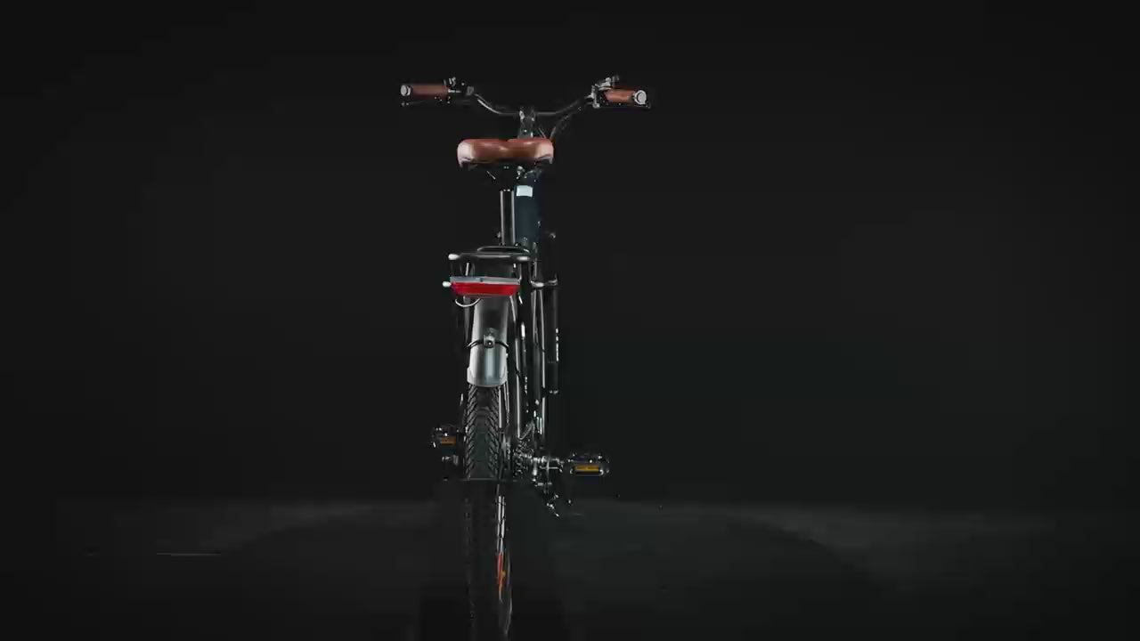 TTGO C3Pro 28" Step-Thru Electric Bike, 500W(Peak) 250W (Rated) BAFANG Motor, Torque Sensor, 36V 20Ah Removable Battery, Shimano 7-Speed